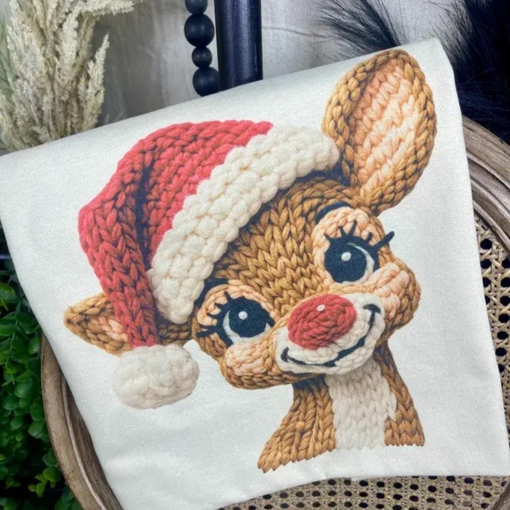 Crochet Reindeer Design